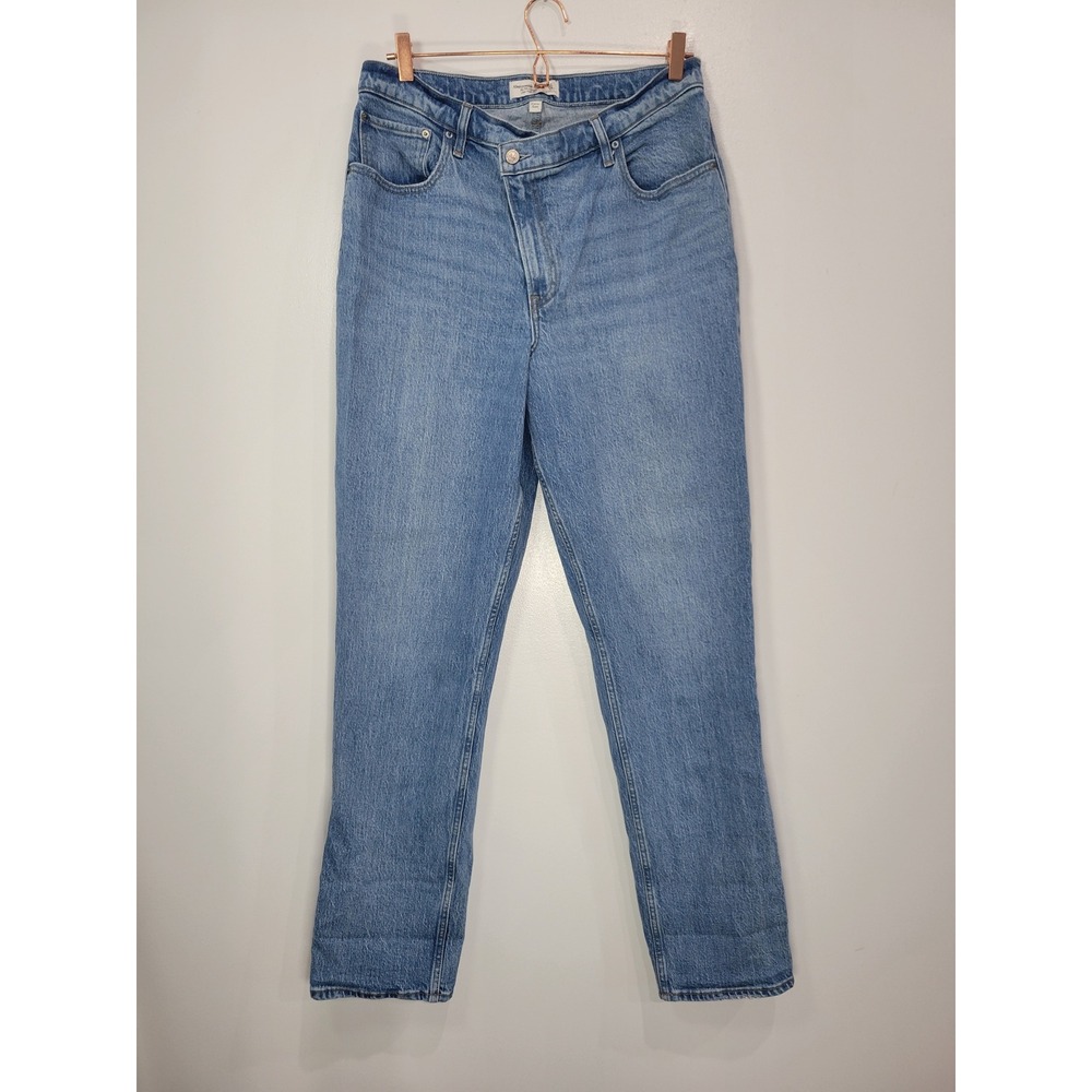 Abercrombie & Fitch Light Blue Straight Leg Jeans